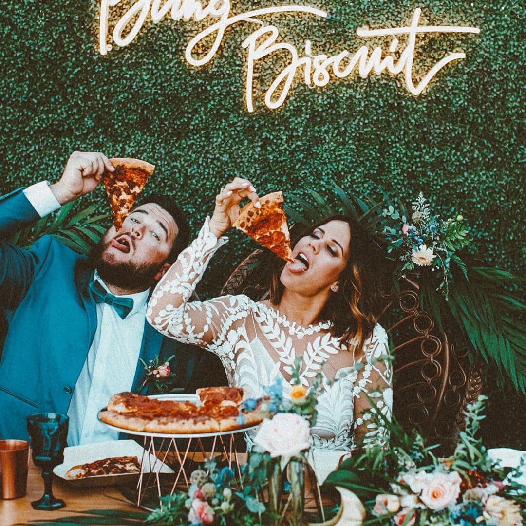 custom made wedding neon sign