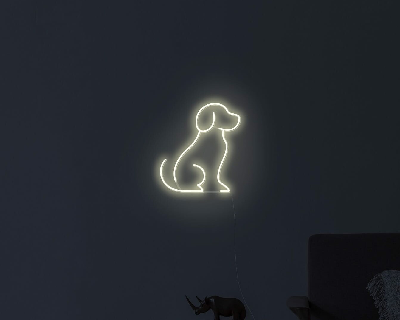 puppy neon lights