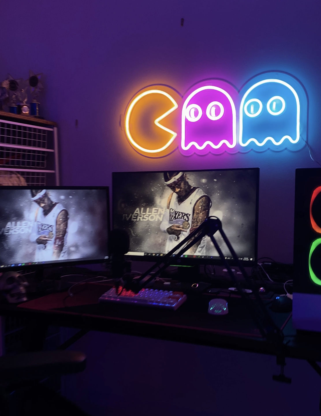 cute neon sign
