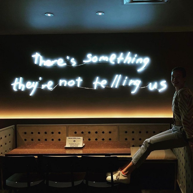dinning neon light, custom neon sign