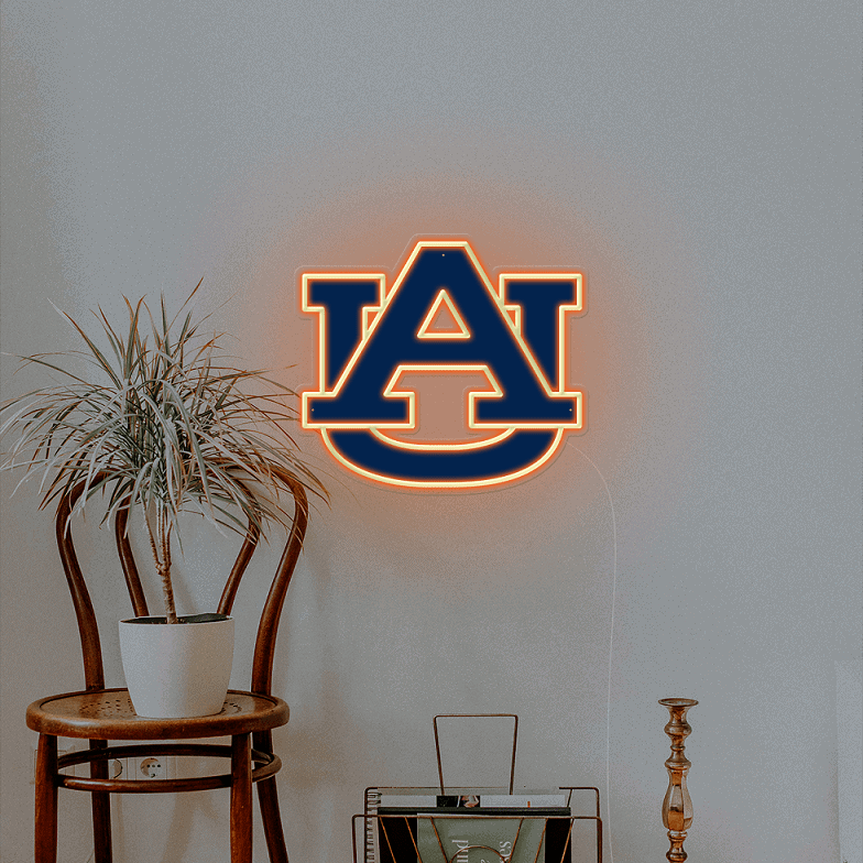 auburn tigers neon sign