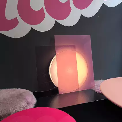 lune floor lamp, novelty lamp for modern look