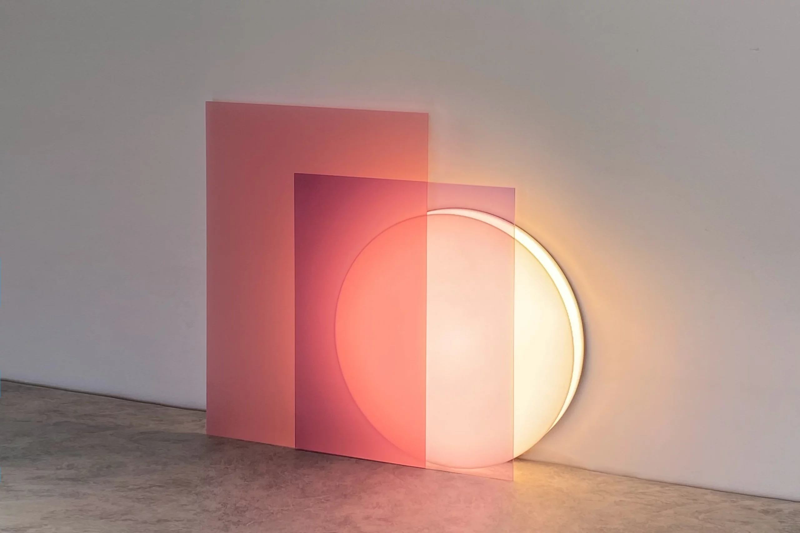 lune floor lamp, aesthetic lighting
