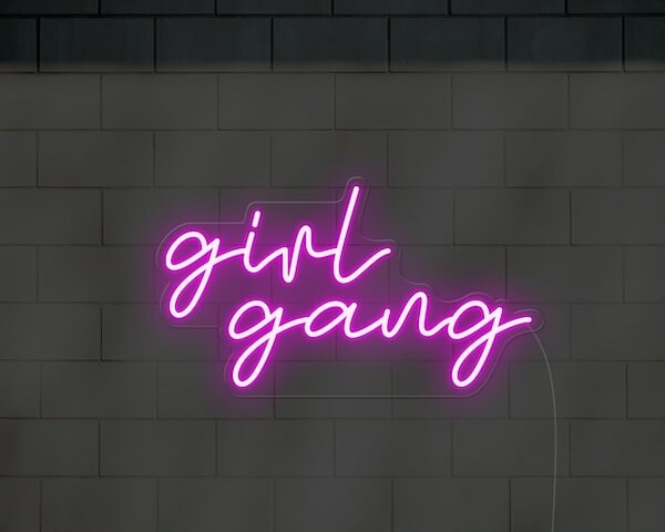 GirlGang Neon light NIGHT-VERSION