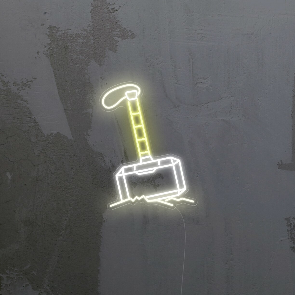 The Hammer Neon Signr day version