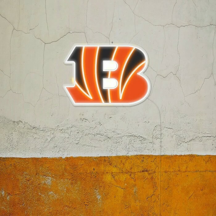 Cincinnati Bengals living room man cave decor Neon Sign
