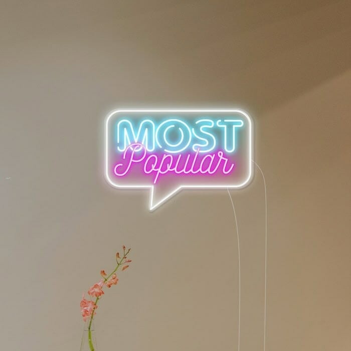 Most Popular trending business Neon Sign