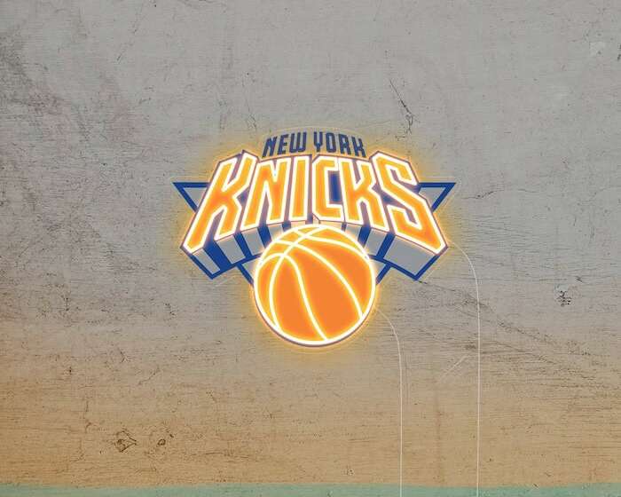 New York Knicks mancave neon sign